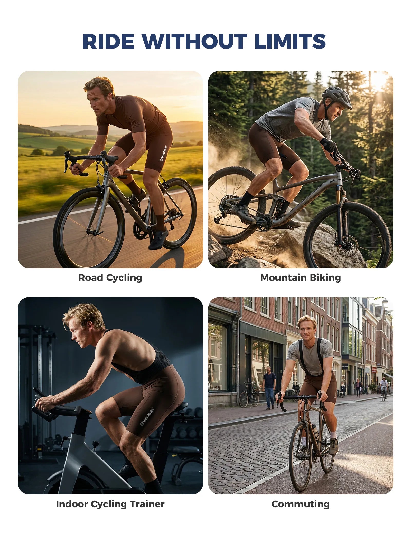 rockbros vns lightweight men’s cycling bib shorts for summer rides.
#color_black