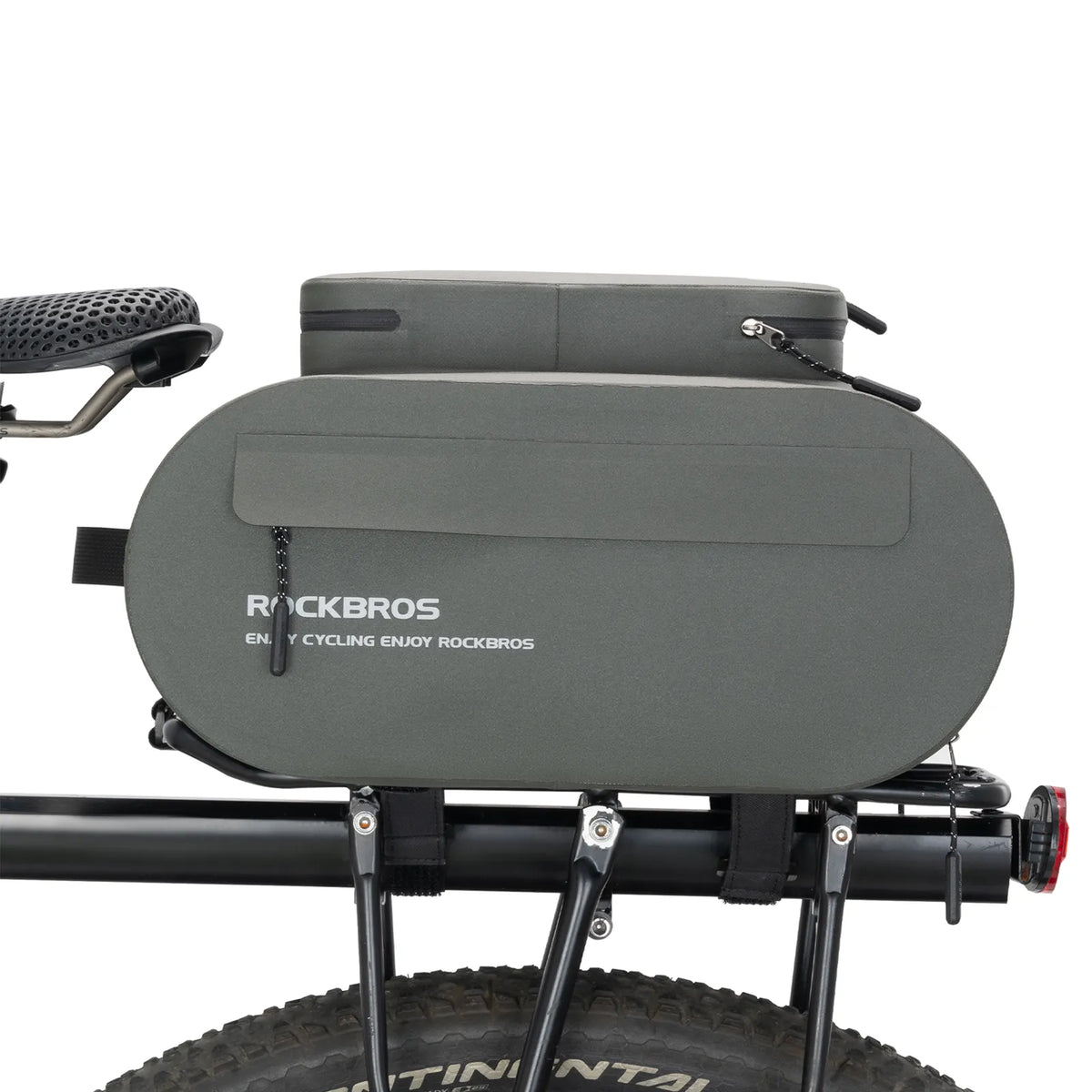 Waterproof bike storage bag for commuting and touring