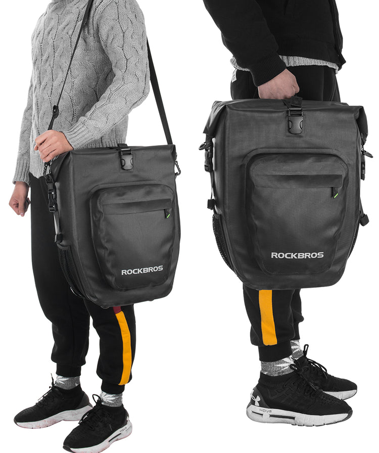 ROCKBROS Pro Cycling Saddlebag in Grey or Black - Single/Pair