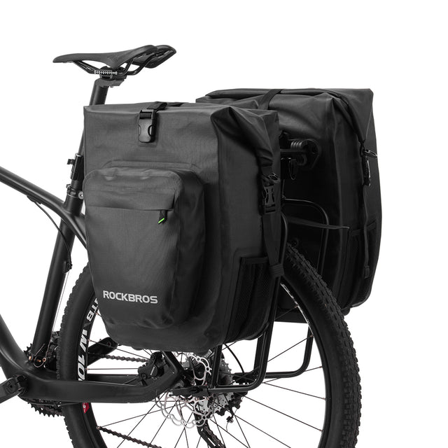 ROCKBROS Pro Cycling Saddlebag in Grey or Black - Single/Pair