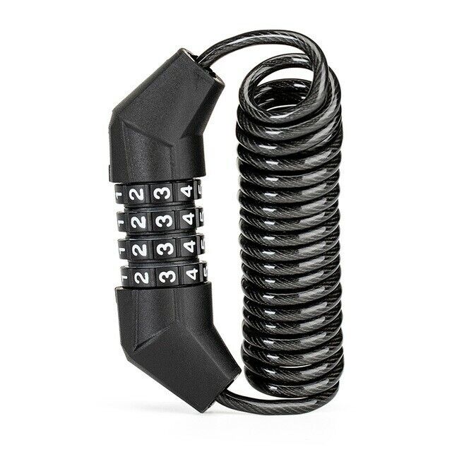 JIN Bicycle Cable Lock Bike Anti-theft Lock Mini 1.5m Bicycle Security Password