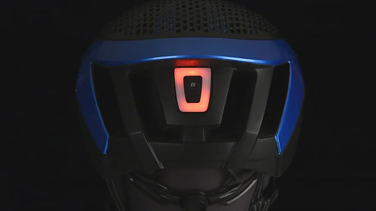 ROCKBROS Compact Red Helmet Light TT30-WD