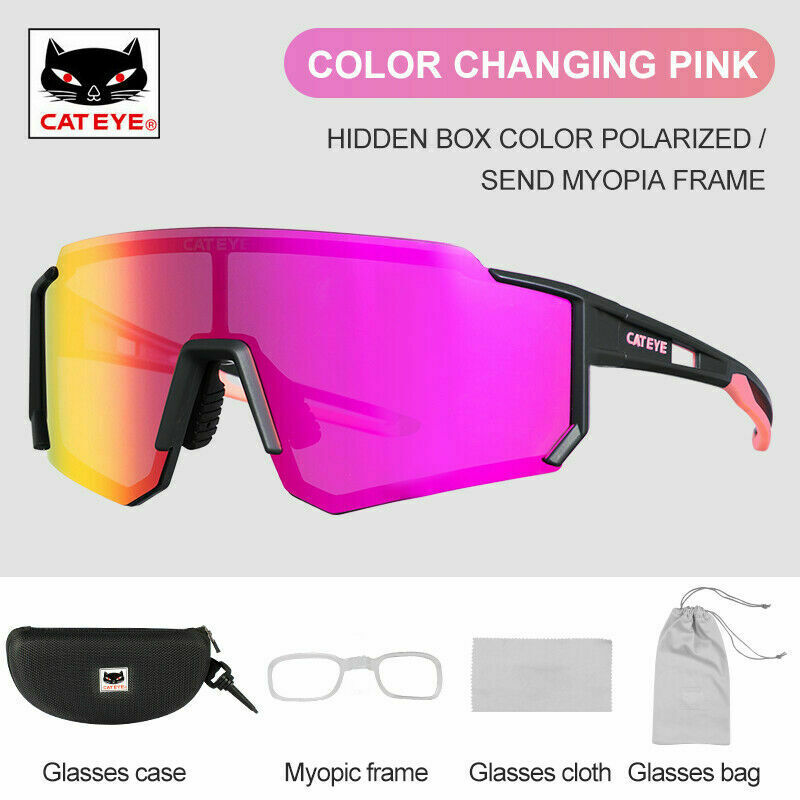 CATEYE  Glasses Woman Men Cycling Polarized  Sport Bicycle Sunglasses MTB Bicycle Hiking Glasses