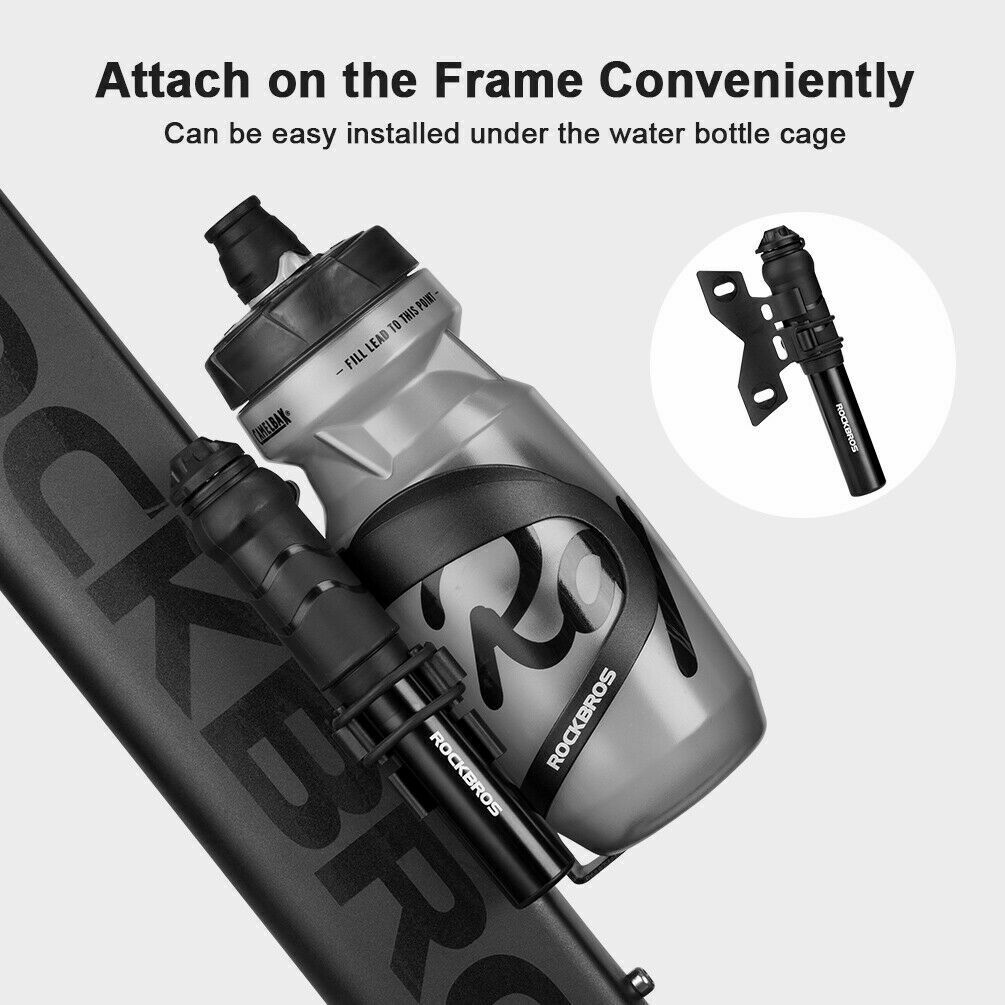 ROCKBROS Portable Dual Valve Hand Pump for MTB Bicycles
