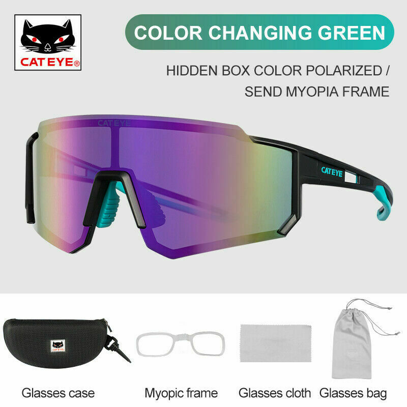 CATEYE  Glasses Woman Men Cycling Polarized  Sport Bicycle Sunglasses MTB Bicycle Hiking Glasses