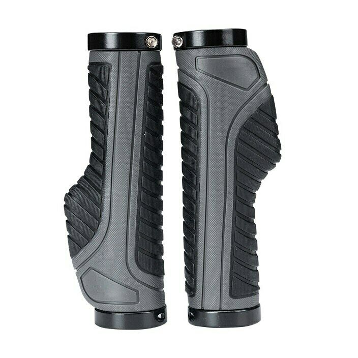 Double Lock Rubber Handlebar Grips