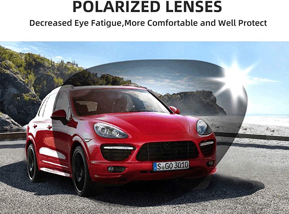 ROCKBROS Slim Polarised Sports Sunglasses With 4 Interchangeable Lens Cycling Glasses UV400