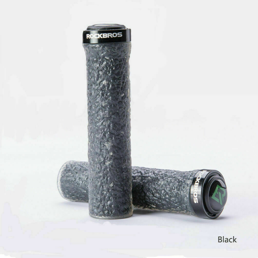 RockBros Mountain Road Bike Grips Bicycle Handlebar Grips Double Lock-on 2.22cm