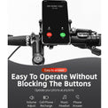 all-groups ROCKBROS Aluminium Bike Handlebar Phone Holder Adjustable