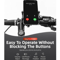 all-groups ROCKBROS Aluminium Bike Handlebar Phone Holder Adjustable
