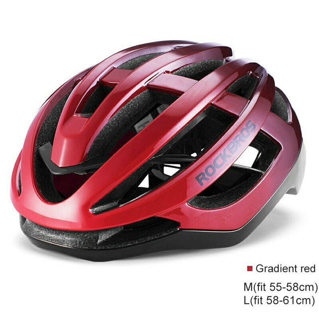 ROCKBROS Australia Standard Cycling Helmet Color Gradient Red