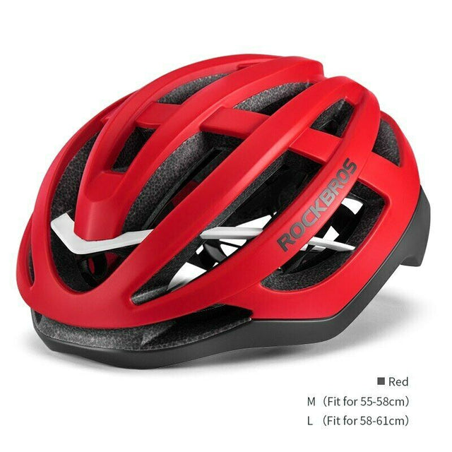 ROCKBROS Australia Standard Cycling Helmet Color Black Red
