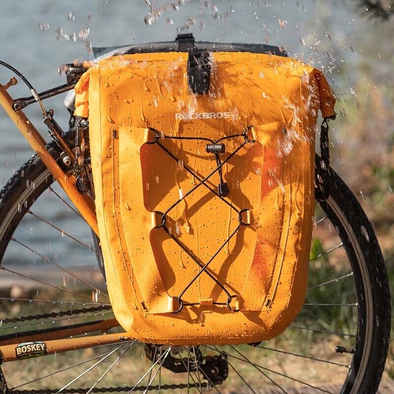 all-groups ROCKBROS Deluxe Large Capacity Bicycle Saddlebag in Various Colours