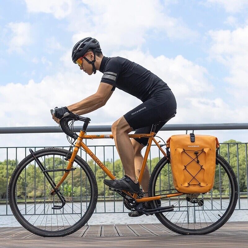 all-groups ROCKBROS Deluxe Large Capacity Bicycle Saddlebag in Various Colours