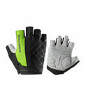 ROCKBROS Half Finger Cycling Short Gloves Shockproof Gloves#Color_Green