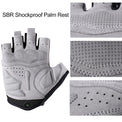 all-groups ROCKBROS Half Finger Cycling Short Gloves Shockproof Gloves