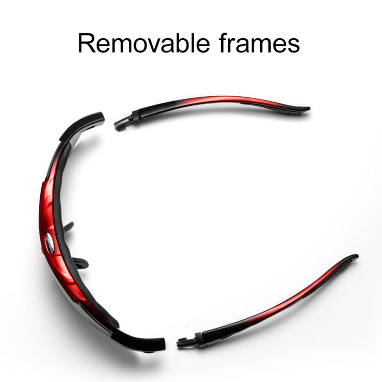 ROCKBROS Photochromic Cycling Sunglasses Hiking Fishing Golf Sports Glasses Half Frame UV400