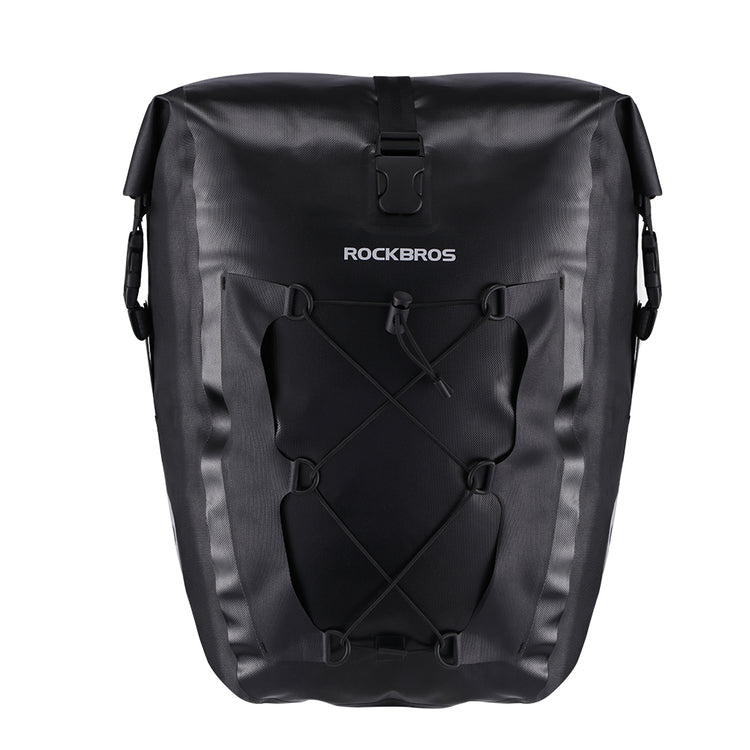 ROCKBROS Ultra Large Capacity Bicycle Saddlebag in Black or Yellow Options Single