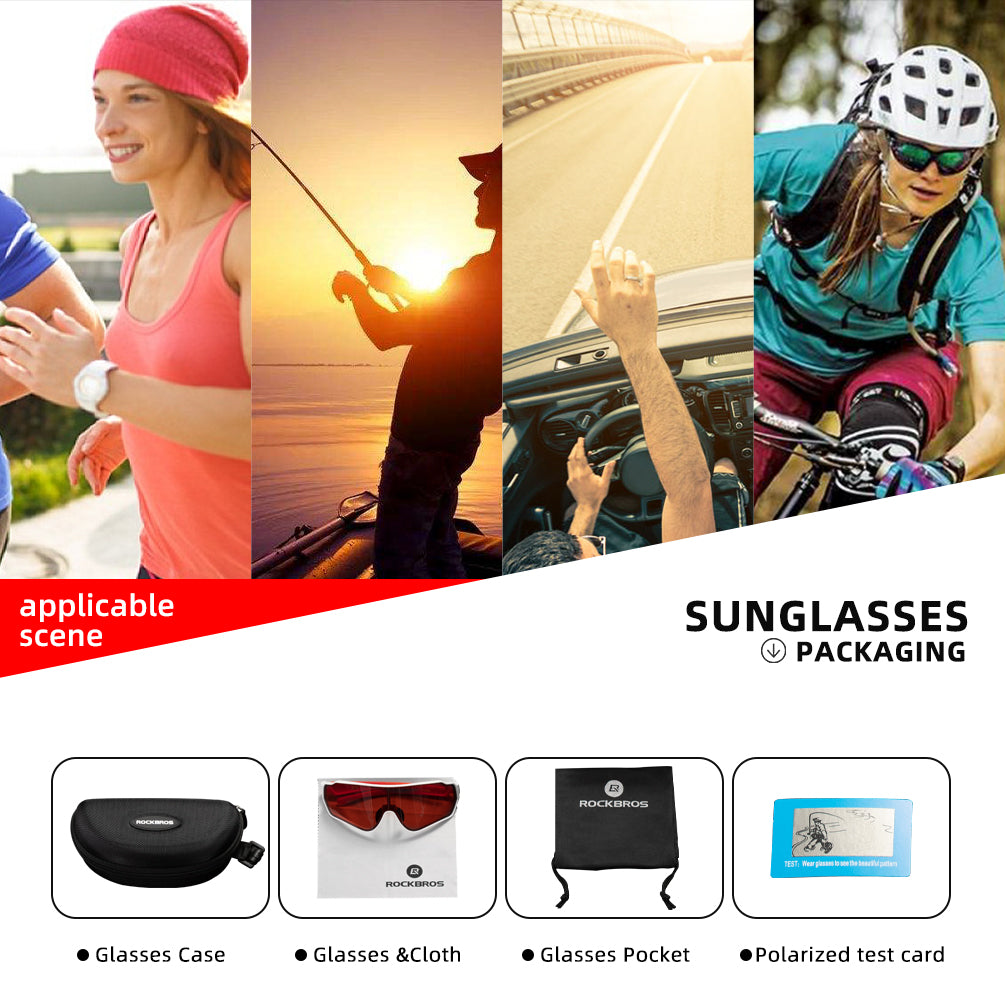 all-groups ROCKBROS Ultralight Polarised Sunglasses