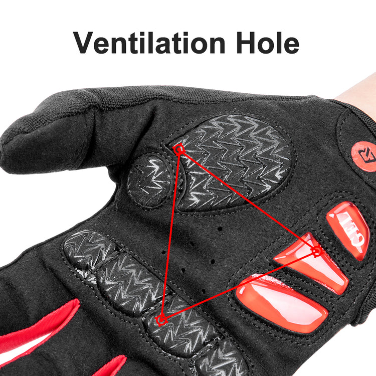 all-groups Rockbros-Cycling Gloves for Men Women Full Finger with Touch Screen Anti Slip