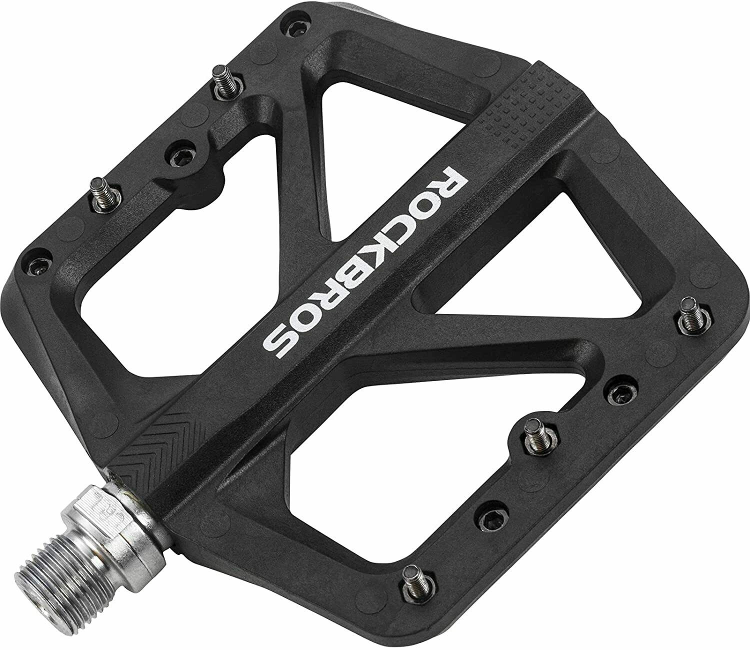 ROCKBROS Large Multicolored Nylon Composite Bike Pedals (Pair)